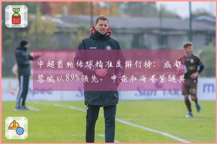 中超首轮传球精准度排行榜：成都蓉城以89%领先，申花和海港紧随其后以88%并列